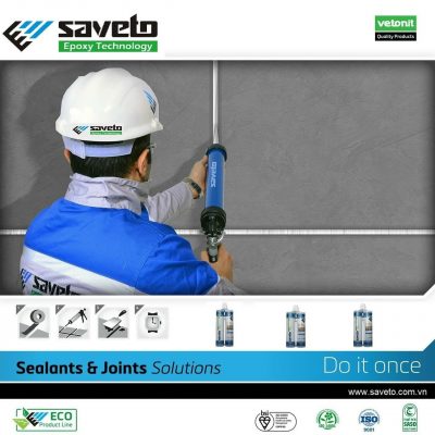 thay ron gạch bằng keo saveto